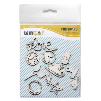 Набор чипборда от Lemon Owl - Plans for Today, Chipboard kit #02