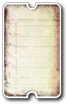 Ніж для вирубки - Dies - Index Card