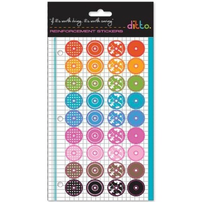 Набір наліпок Hampton Art - Reinforcement stickers, 72 шт.