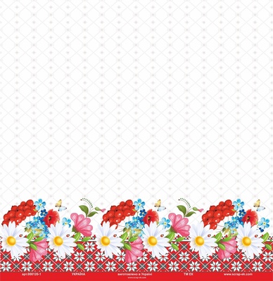 Набір паперу від Євгенія Курдібановська ТМ - Україна, 30x30 см, 8+2 лист