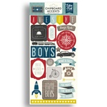 Висічки для скрапбукінгу від Echo Park - PinStripes