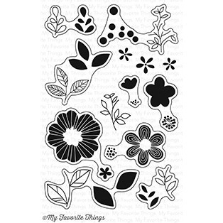 Акриловый штамп My Favorite Things - Bold Blooms