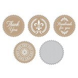Пластини для фольгування від Spellbinders - Elegant Foils Seals