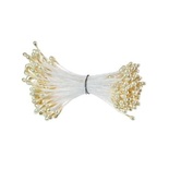 Тычинки двусторонние,  кремовые,  55х2мм, 144 шт.