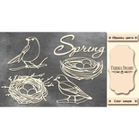 Набір чіпбордів Spring 494, колір молочний, ТМ Фабрика Декору