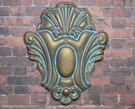 Гіпсовий декор під окислений метал від E.В.А, 6х5см