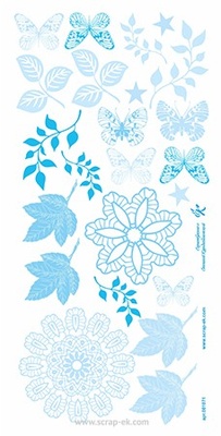 Елементи для вирізання Євгенів Курдібановська TM - Блакитні, 15x30 см