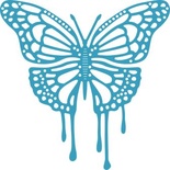 Ніж для вирубки від Cheery Lynn Designs - Dripping Butterfly