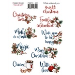 Набір наліпок (стікерів) 8шт. Bright Christmas #322