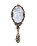 Металлическая подвеска от ScrapBerry's - старинное зеркальце, 1 шт.