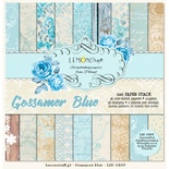 Набор скрапбумаги LemonCraft - Gossamer Blue, 15х15 см