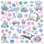 Аркуш з картинками для вирізання Mystical space, ТМ Фабрика Декору