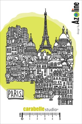 Штамп : Paris by Azoline - Carabelle Studio -  Париж