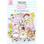 Набор высечек My tiny sparrow girl, 56 шт, ТМ Фабрика Декора