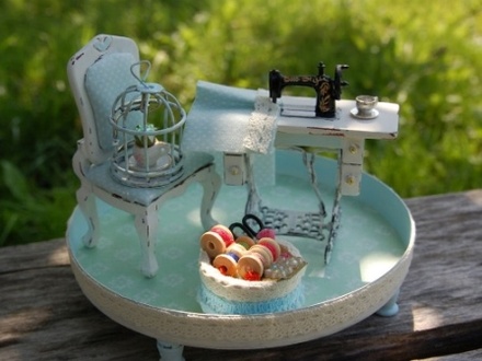 Корзинка для рукоделия от Art of Mini