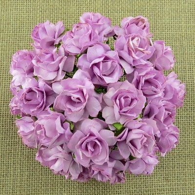 Дикая роза, цвет сиреневый, диаметр - 30мм, 1 шт.