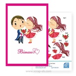 Набір №1 для виготовлення 3D-листівки від Євгенія Курдібановська ТМ, 15x20см