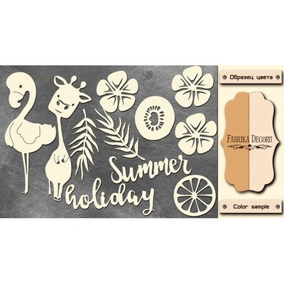 Набір чіпбордів TM Fabrika Dekoru FDCH-190, колір молочний, крафт