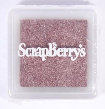 Пигментные чернила металлик 2,5x2,5 см СЕРЕБРИСТО-КРАСНЫЙ SCB 21020006