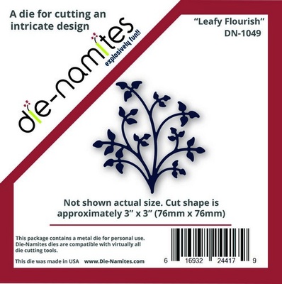 Ножі для вирубки Die - Namites - Leafy Flourish