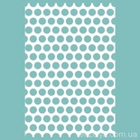 Чипборд от Вензелик - Фон 01, размер: 100*146 мм. кружочки