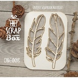 Чипборд ScrapBox - Набір Птахів (№4)