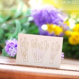 Чипборд від Вензелик - Набір "Морські водорості", розмір: висота 34 мм