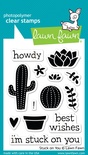 Штампы от Lawn Fawn - Stuck On You - Кактусы