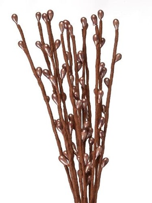 Гілочки весняні з бруньками, коричневі, 20 см, 12 шт., HY0010019495