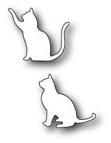 Нож для вырубки от Poppystamps - Friendly Kitties