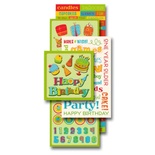 Наліпки-прикраси від K&Company "З днем народження", 132 шт.