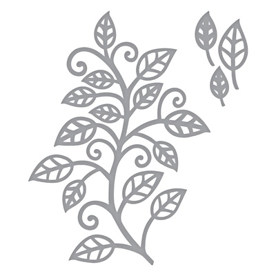 Ножи от Spellbinders – Shapeabilities Mosaic Vine Etched Dies Thoughtful Expressions by Marisa Job