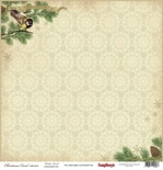 Лист бумаги от Scrapberry's - Зимний лес - Ночь перед Рождеством, 30x30 см