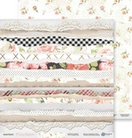 Аркуш двостороннього паперу 30x30 від Scrapmir з колекції Fairy Blossom 10 шт.