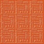 Кардсток с тиснением и внутренним слоем Core'Dinations - Core Impressions - Stacy Julian - Happy Collection - Laughter, 30х30 см