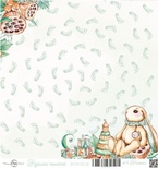 Аркуш скрап-паперу від ScrapEgo - Ножки, Крихітка-синочок, 30,5x30,5см