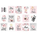 Набір наліпок (стікерів) для журналінгу 2 - 005, ТМ Фабрика Декору