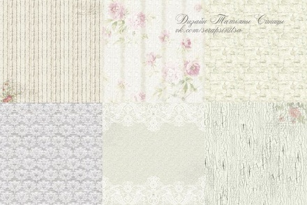 Набір паперу "Сонет №130", 6 шт., 30x30 см, ТМ Тетяна Синиця