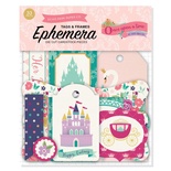Высечки от Echo Park - Once Upon A Time Princess Frames & Tags - Ephemera