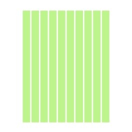 Набір смужок паперу для квілінгу, 1 колір (зелений пастель), 5х295мм, 160 г/м², 100 шт.