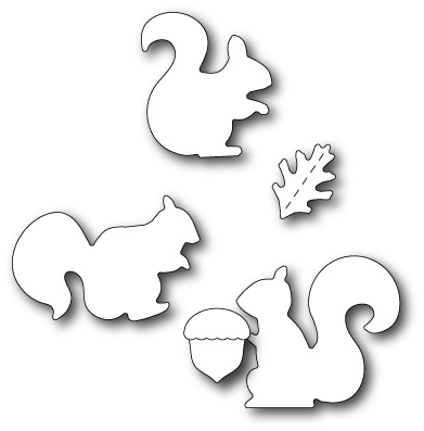 Ножі від Memory Box - Busy Squirrels craft die