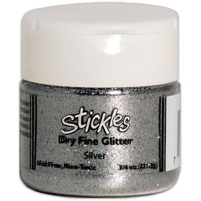 Сухий глітер Ranger - Stickles Dry Fine Glitter - Silver