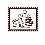 Акриловый штамп Christmas Stamp SR056 Новогодняя марка, размер 3,4 * 2,6 см