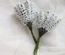 Гілочки декоративні, колір білий, 1 пучок з 10 штук