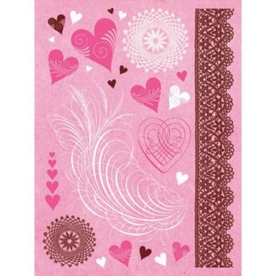 Натирки від K&Company "Любов", розмір: 11,4x19 см.