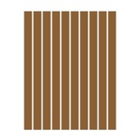 Набір смужок паперу для квілінгу, 1 колір (коричневий), 1,5х295мм, 160 г/м², 100 шт.