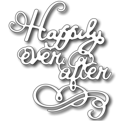 Ніж для вирубки Frantic Stamper - Precision Die - Happily Ever After