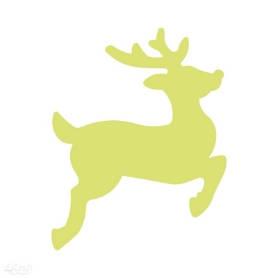 ДЫРОКОЛ ФИГУРНЫЙ 7,5СМ ОЛЕНЬ, TM dpCraft (Dalprint)