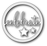 Ножі від Memory Box - Stitched Celebrate Circle Frame craft die