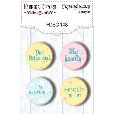 Набор скрапфишек Фабрика Декору из 4 шт. FDSC 148